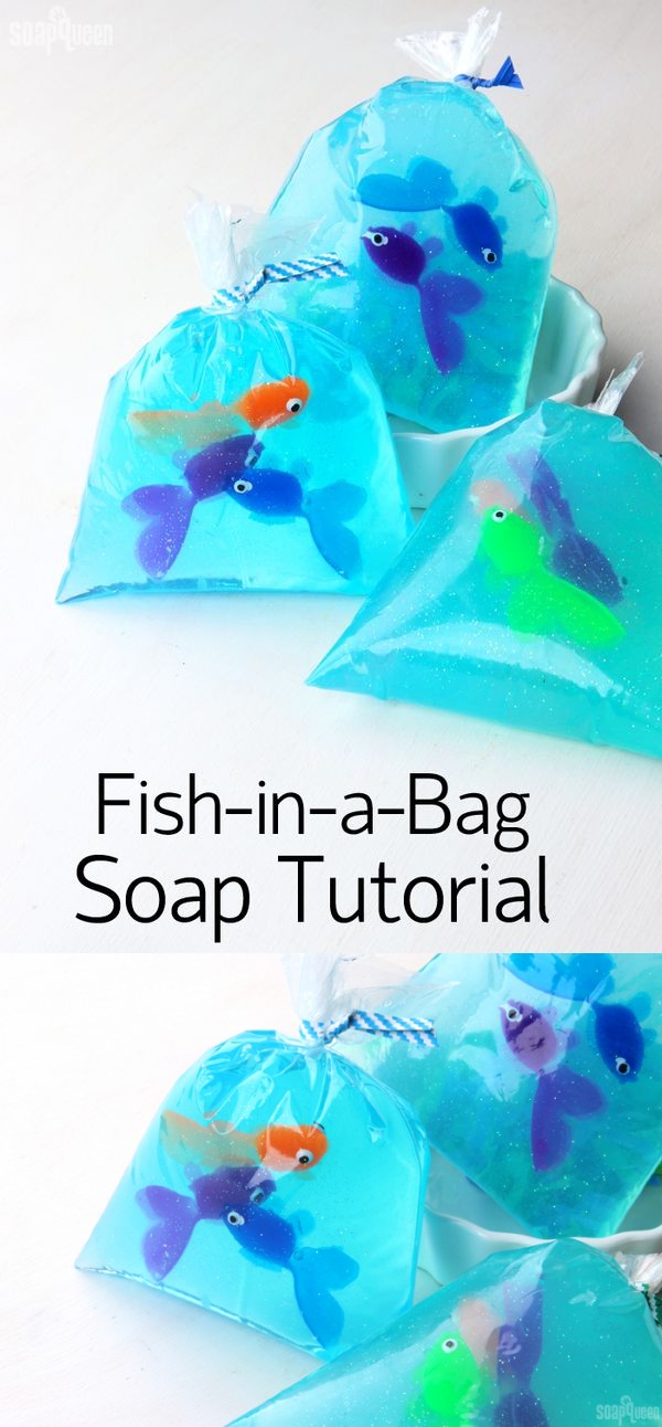 Fish in-a-Bag Melt and Pour Soap DIY