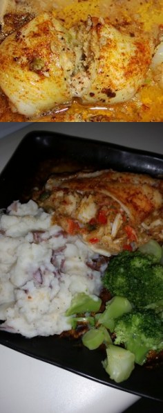 Flounder Stuffed With Shrimp and Crabmeat