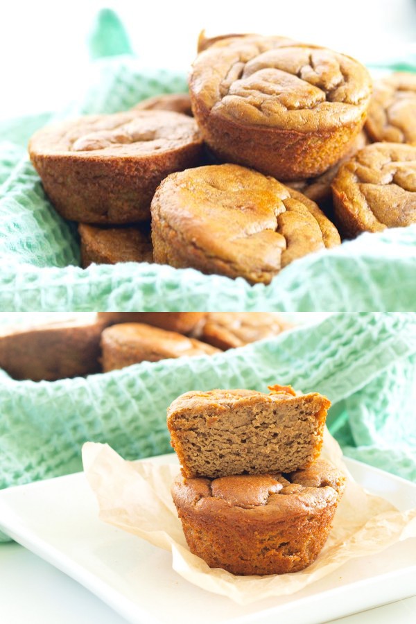 Flourless Sweet Potato Blender Muffins