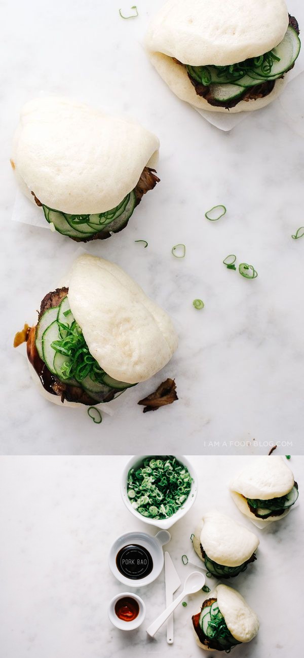 Fold Over Steamed Bao