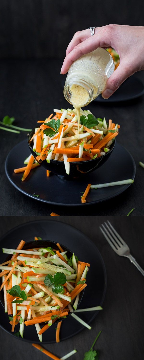 French Apple & Carrot Salad