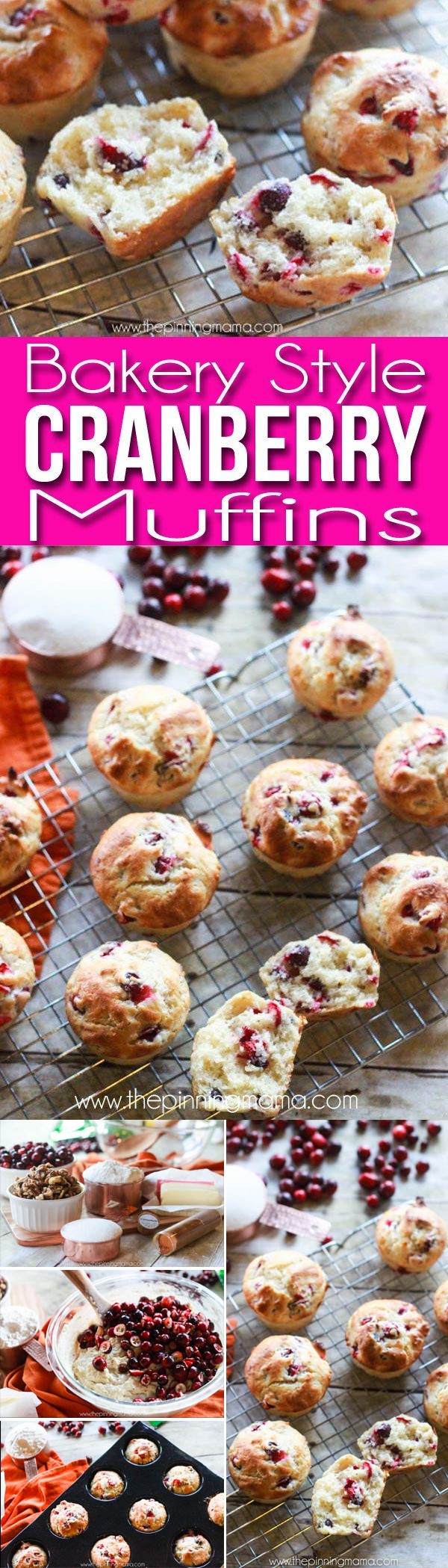 Fresh Cranberry Muffins