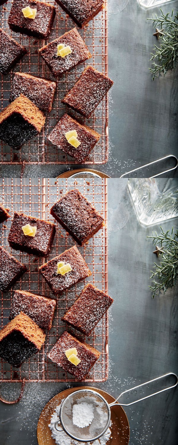 Fresh Gingerbread Squares