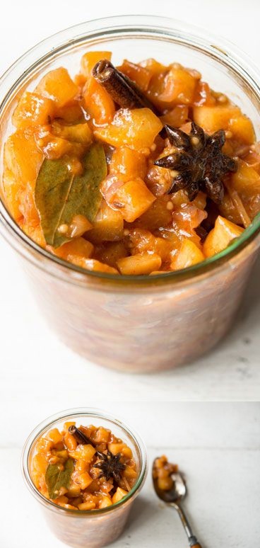 Fresh Peach Chutney