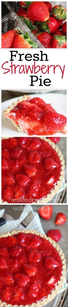 Fresh Strawberry Pie...Amazing