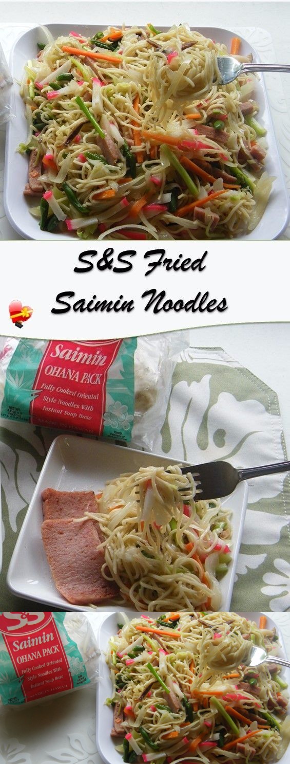 Fried S&S Saimin Noodles