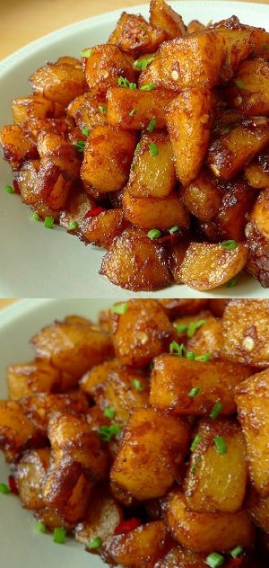 Fried Tamarind Potatoes