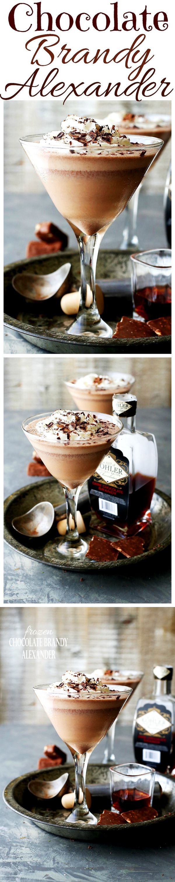 Frozen Chocolate Brandy Alexander