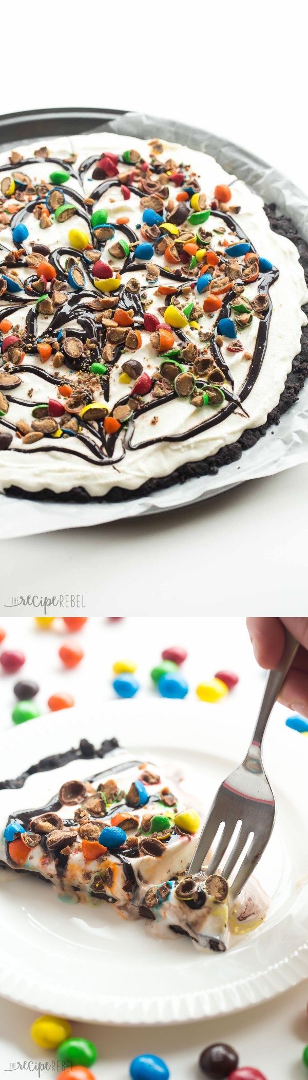 Frozen Ice Cream Dessert Pizza (Treatzza Pizza!