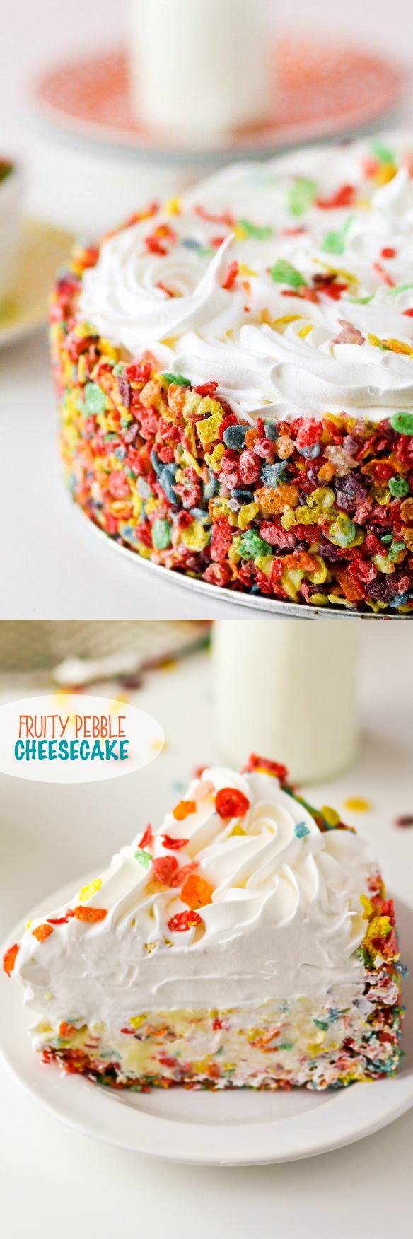 Fruity Pebble Cheesecake