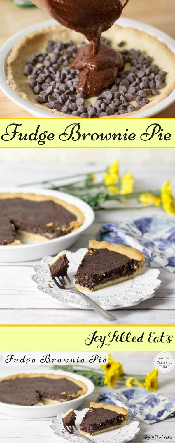 Fudge Brownie Pie