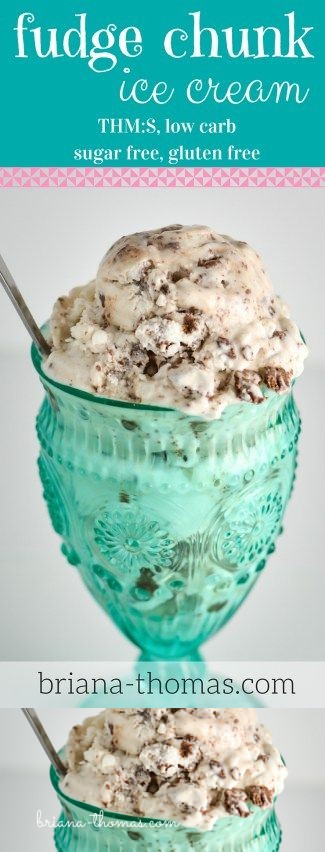 Fudge Chunk Ice Cream