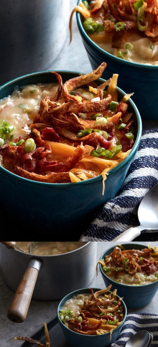 Fully Loaded Baked Potato Soup