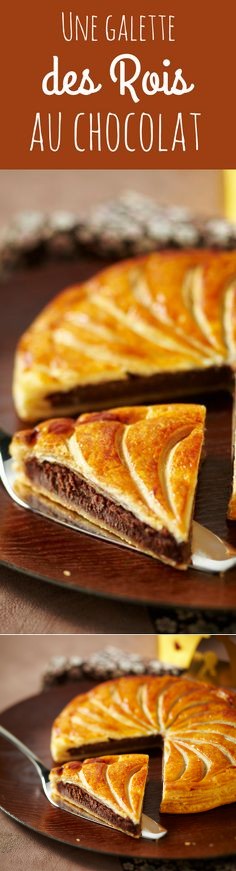 Galette des rois au chocolat