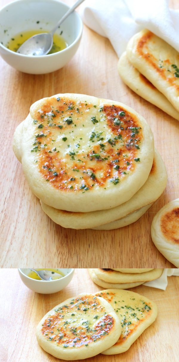 Garlic & Coriander Flatbreads