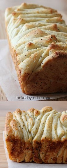 Garlic and Herb Pull Apart Bread