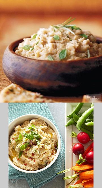 Garlicky White Bean Dip