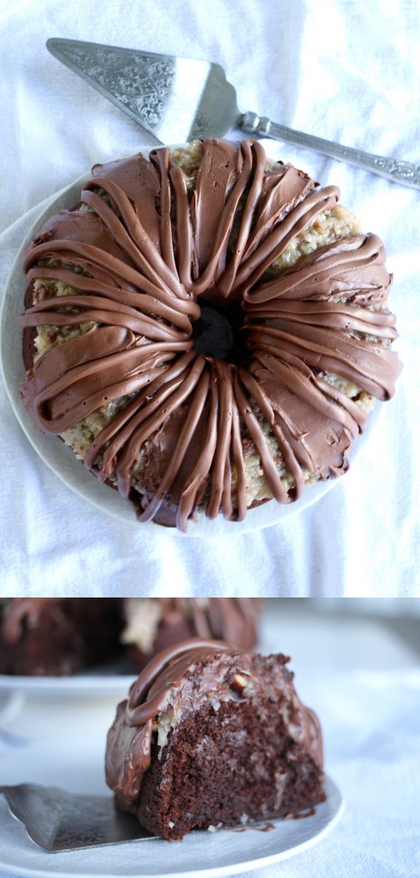 German Chocolate Bundt Cake