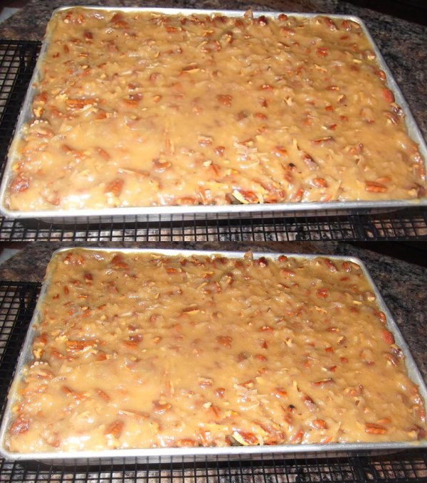 German Chocolate Sheet Cake (from the 1950's