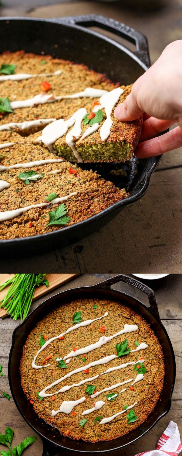 Giant Falafel Skillet