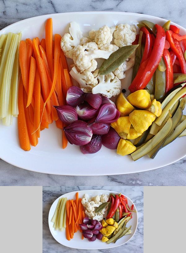 Giardiniera (Italian Pickled Vegetables