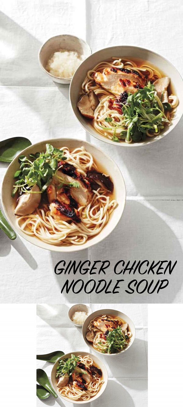 Ginger Chicken Noodle Soup