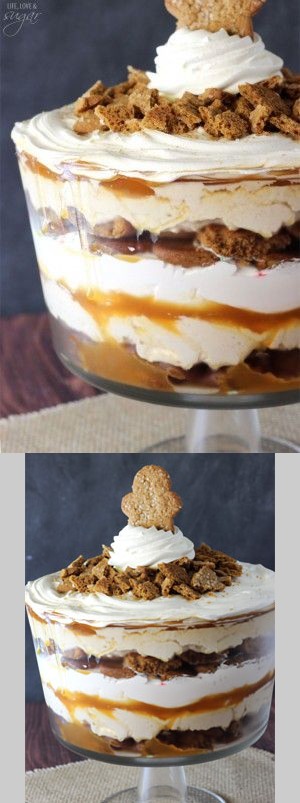 Gingerbread Cheesecake Trifle