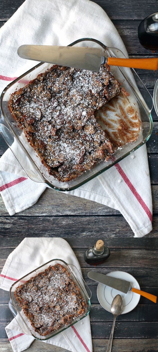 Gingerbread French Toast Bake