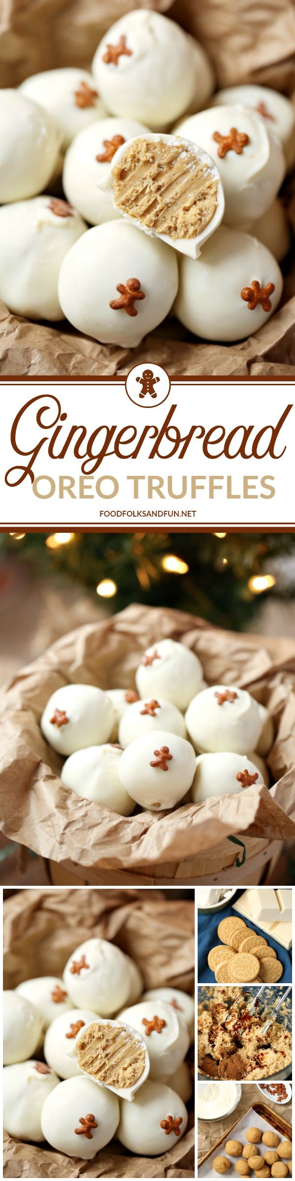 Gingerbread OREO Cookie Balls