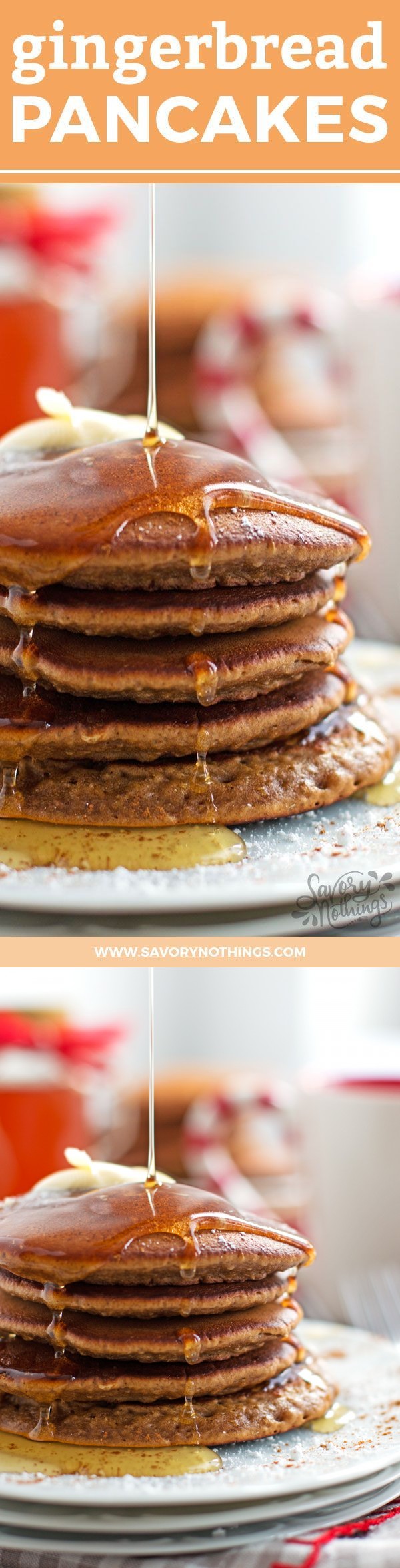 Gingerbread Pancakes Recipe (Perfect for Christmas Morning!