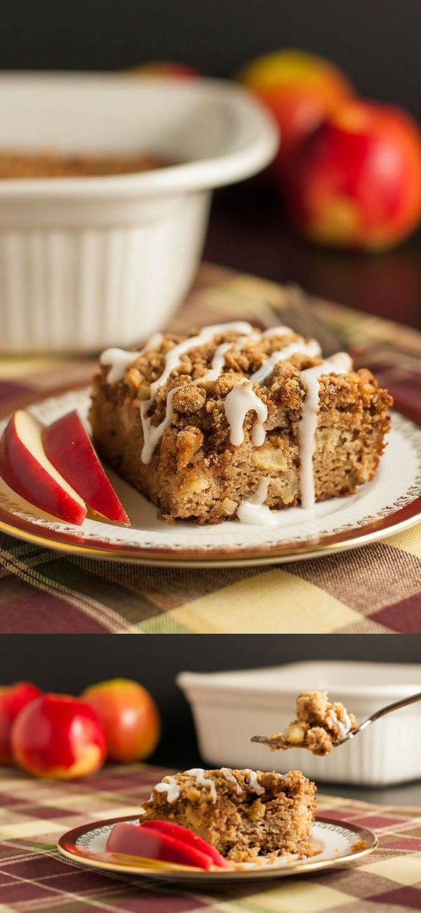 Gluten-free Apple Cinnamon Coffee Cake