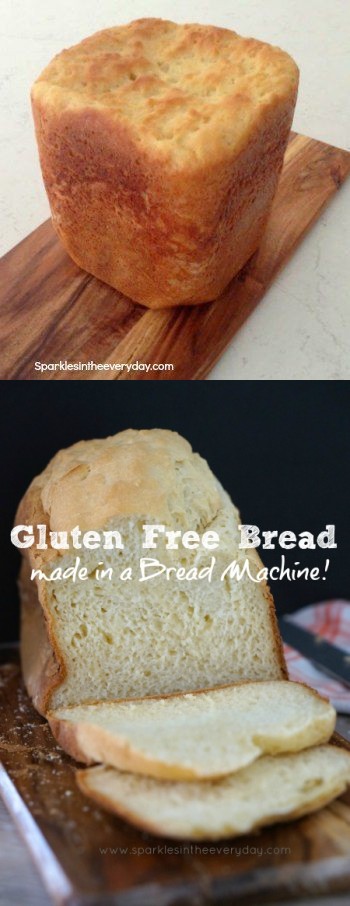 Gluten Free Bread....made in a Bread Machine