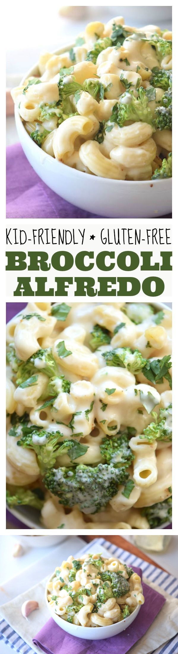 Gluten Free Broccoli Alfredo