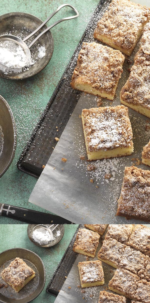 Gluten-Free Cinnamon-Streusel Sour Cream Coffeecake