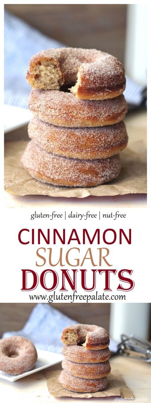 Gluten-Free Cinnamon Sugar Donuts