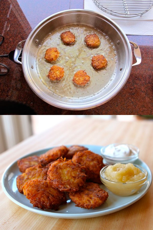 Gluten Free Crispy Yukon Gold Latkes