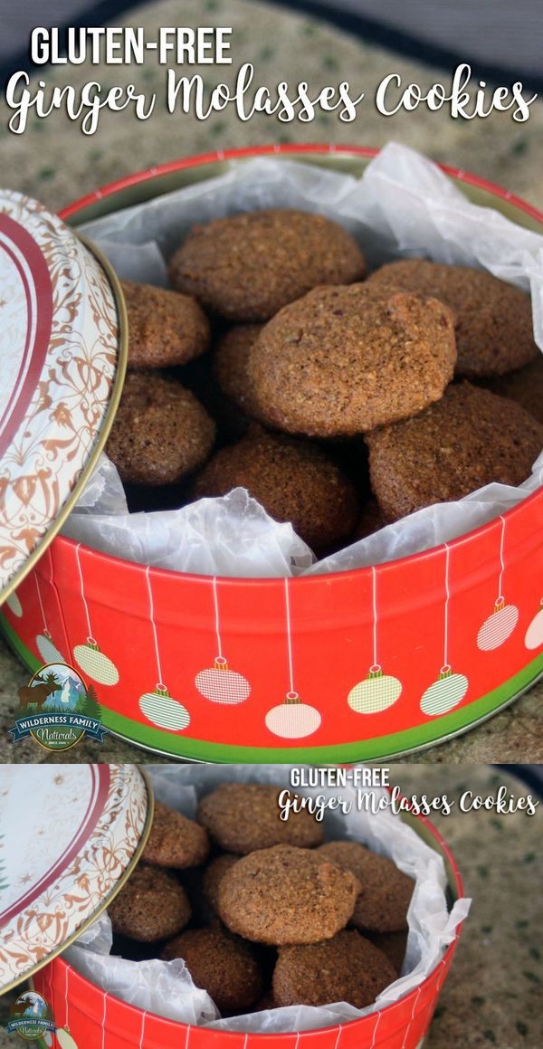 Gluten-Free Ginger Molasses Cookies