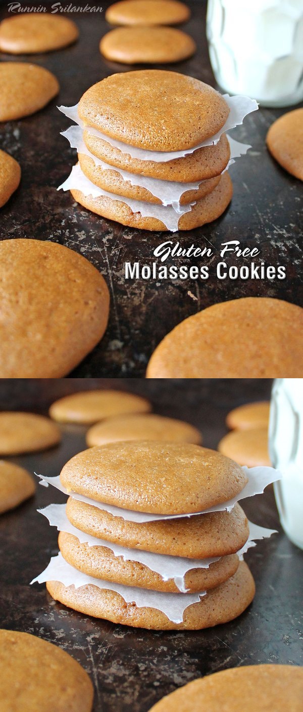 Gluten Free Molasses Cookies