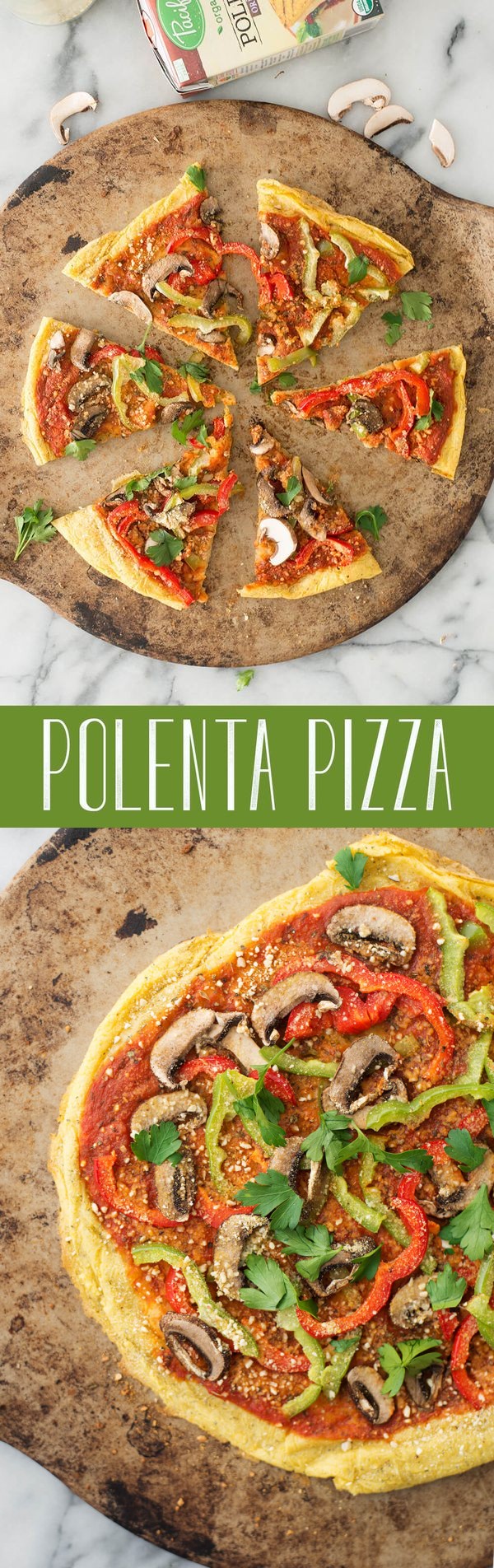 Gluten-Free Polenta Pizza