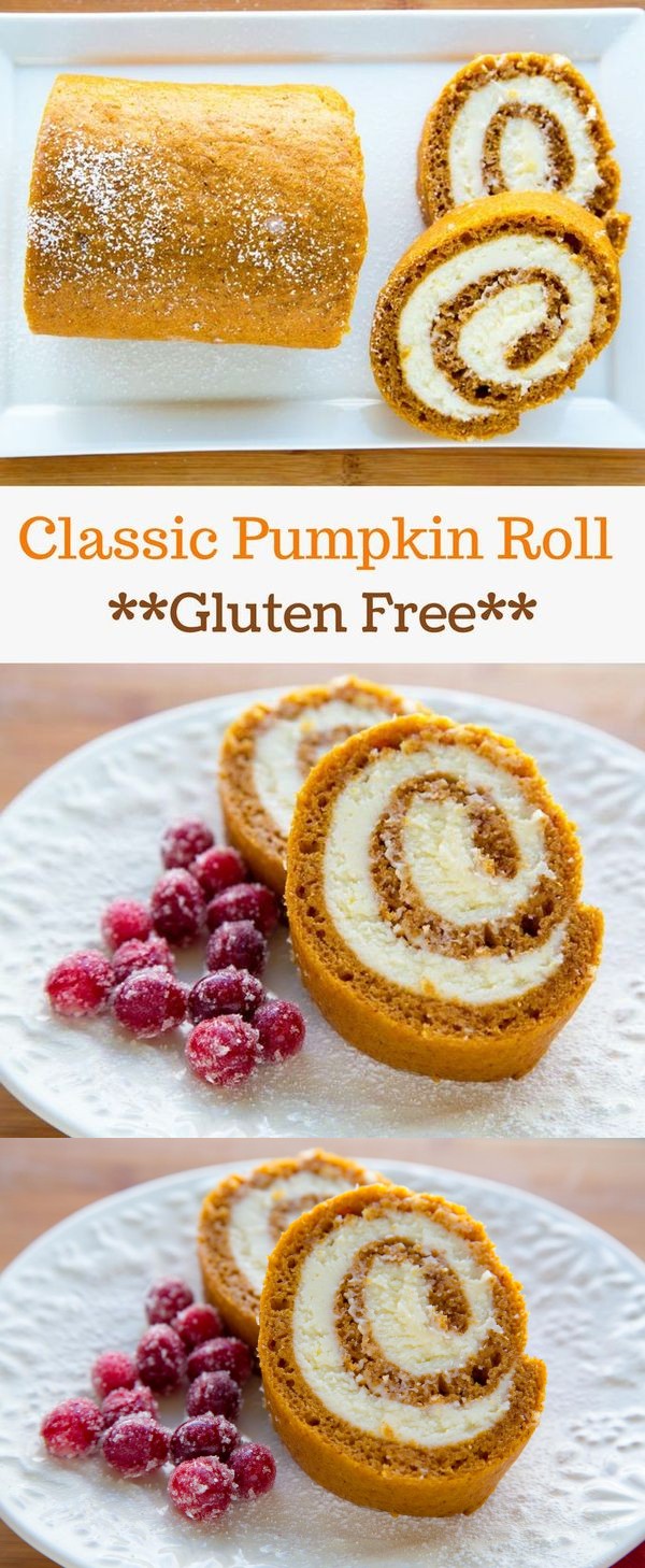 Gluten Free Pumpkin Roll
