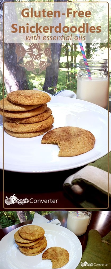 Gluten-Free Snickerdoodles with Essential Oils