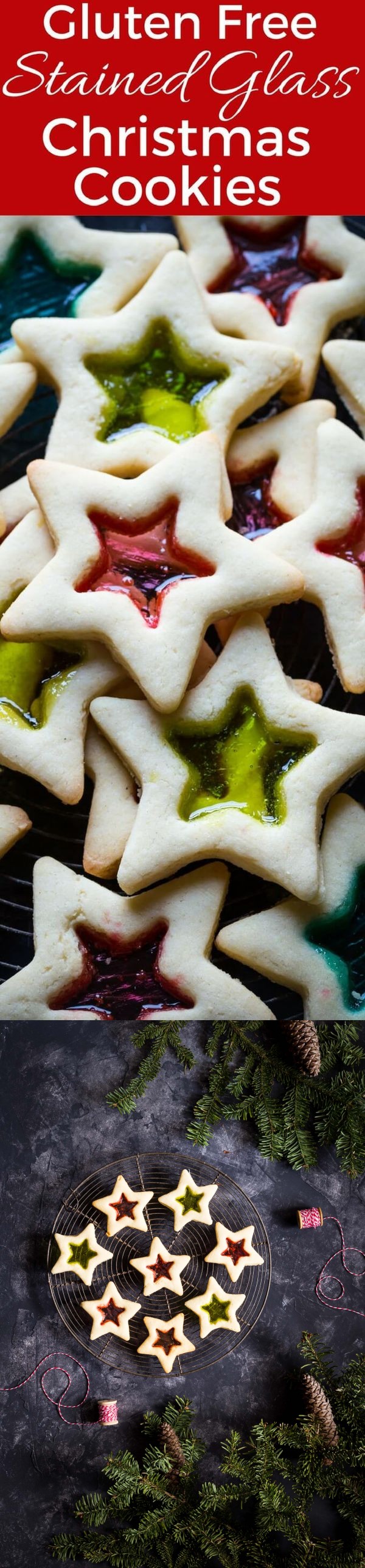 Gluten Free Stained Glass Cookies