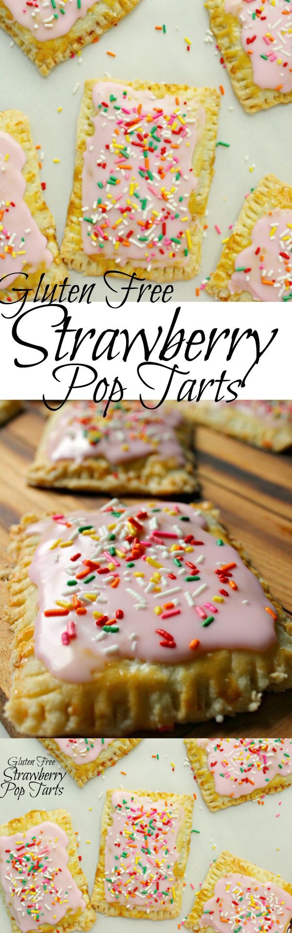 Gluten Free Strawberry Pop tarts