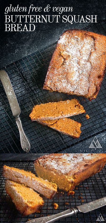 Gluten Free, Vegan, Paleo Butternut Squash Bread