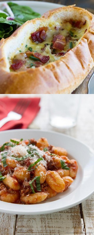 Gnocchi with Meat Sauce