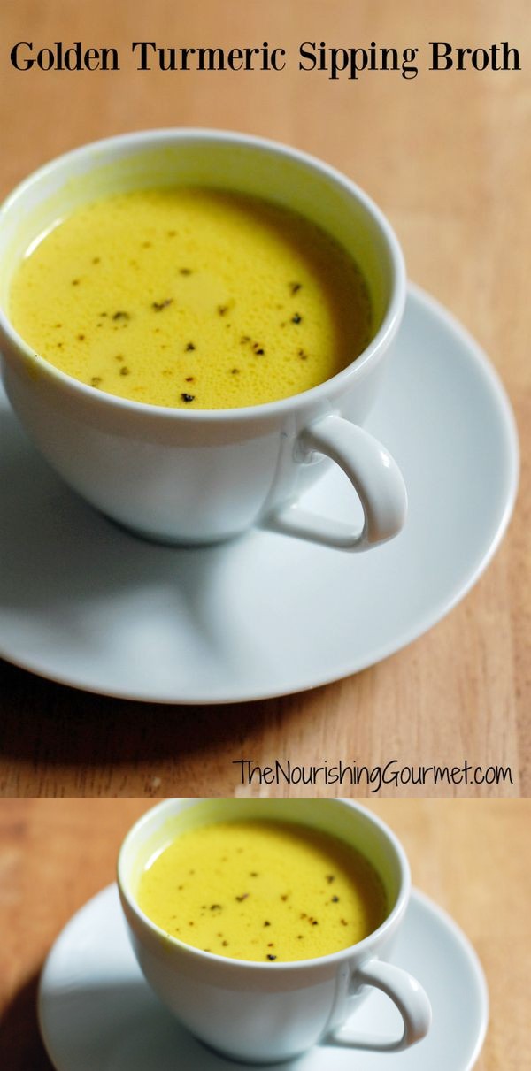 Golden Turmeric Sipping Broth