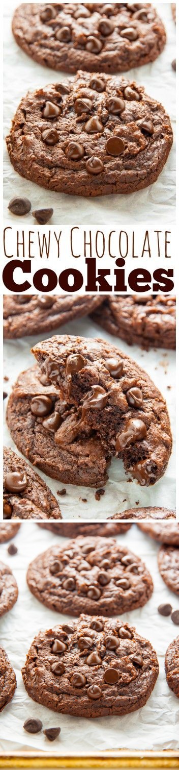 Gooey Chocolate Fudge Cookies (Vegan