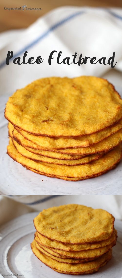 Grain Free Butternut (or Sweet Potato Flatbread