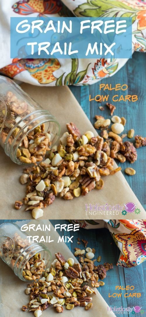 Grain Free Trail Mix (Paleo and Low Carb