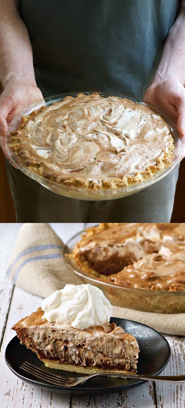 Grandma's Chocolate Rum Pie